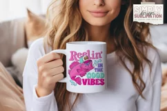Reel in in The Good Vibes | Bass Fish | Sublimation Png Product Image 3