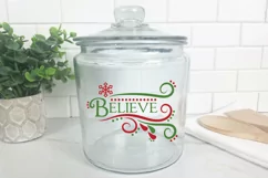 Believe SVG Cut File - Christmas SVG File Product Image 9