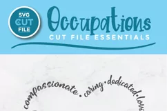 Secretary svg - a secretary svg heart file for crafters Product Image 2