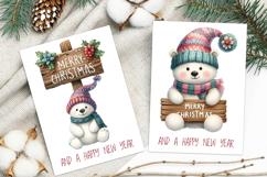 Merry Christmas Card. Printable cards Product Image 3