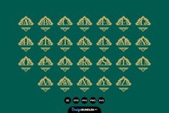 Arabesque Split Letters Product Image 1