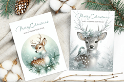 Merry Christmas Card. Printable cards Product Image 3