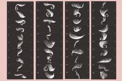 Hair Stamp, 40 Digital Baby Hair, Procreate Hair Brush Product Image 3