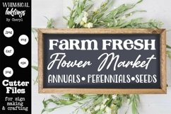 Farm Fresh Flower Market SVG Product Image 1