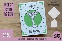 Birthday card insert design| Paper cutting | Cricut Joy svg Product Image 1