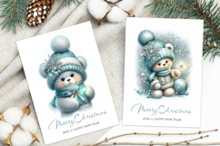 Merry Christmas Card. Printable cards Product Image 2