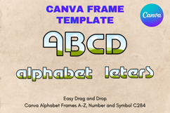 Canva Letters Frame Alphabet Template Font Add Photo_C84 Product Image 1