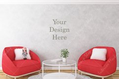 Mockup in interior, Blank wall mockup, Kids mockup Product Image 1