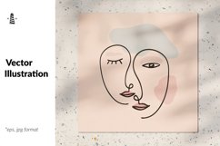 Drawing of women faces Product Image 1