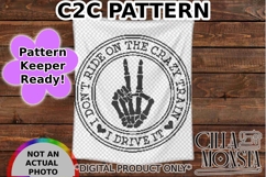 Crazy Train C2C Pattern MINI C2C Pattern Keeper Ready Product Image 1