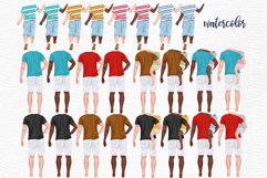 Father and children, Father's day clipart,Father's day gift Product Image 2