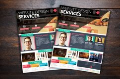 Minimal Web Designer Flyer Product Image 1