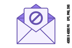 Colored Spam Icon Product Image 1