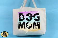 DOG MOM Sublimation Dog PNG Mothers Day Watercolor PNG Product Image 3