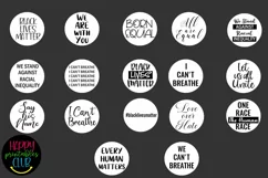 Black Lives Matter Stickers-Black Lives Printable Stickers Product Image 2