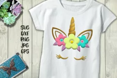 Unicorn head SVG/DXF/PNG/EPS/JPG/PDF Product Image 1