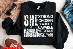 She is Mom PNG, Mum Blessed Mom Png, Product Image 2