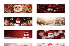 100 Christmas Mug Wrap Bundle, Snowman Sublimation, Santa Product Image 19