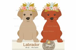 Labrador Dogs Digital Papers and Clipart Product Image 7