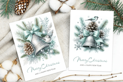 Merry Christmas Card. Printable cards Product Image 2
