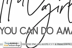 Beautiful Girl You Can Do Amazing Things - Farmhouse Design Product Image 2
