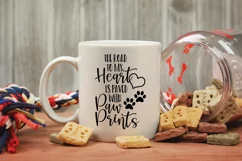 The Road to my Heart is Paved with Paw Prints SVG Cut File Product Image 5