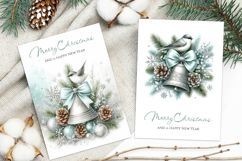 Merry Christmas Card. Printable cards Product Image 3