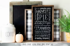 Fall Subway Art SVG | Cricut SVG | Autumn SVG | Farmhouse Wa Product Image 1