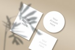 Letterhead &amp; Circle Paper&#039;s Mockup Product Image 1