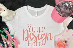 Pink explosion shirt Craft mock up | High Resolution JPEG Product Image 2