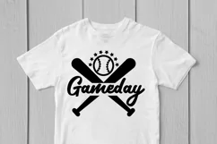 Gameday - Baseball SVG EPS DXF PNG Cutting Files Product Image 2
