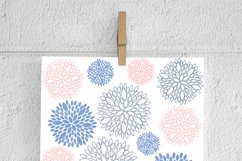 Floral Digital Paper, Floral Pattern Product Image 2