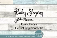 Baby Sleeping SVG, Sublimation, Printable, Jpeg, farmhouse Product Image 3