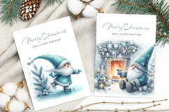 Merry Christmas Card. Printable cards Product Image 3