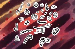 Christmas stickers PNG Product Image 1