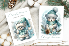 Merry Christmas Card. Printable cards Product Image 3