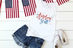 America Y'all SVG DXF PNG Cut File Product Image 2