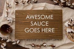 Cotton Farmhouse Sign Mock Up Product Image 1