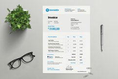 Clean &amp; Minimal Business Invoice Product Image 1