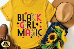Black Girl Magic SVG Black Woman SVG Melanin Queen SVG Product Image 4