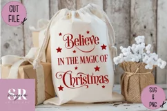 Believe in the magic of christmas bauble| vinyl cutting | Product Image 4
