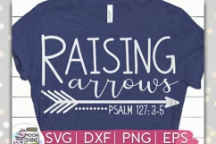 Raising Arrows SVG DXF PNG EPS Cutting Files Product Image 1