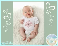 I Got My Drama From My Mama Baby Kids Quote SVG Product Image 3