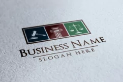 Legal, Law, lawyer, Attorney, Law Office Logo Product Image 9