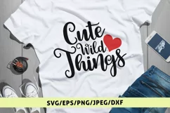 Cute Wild Things - Mother SVG EPS DXF PNG Cutting Files Product Image 1