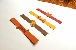 Thanksgiving Napkin Ring SVG Files Product Image 2