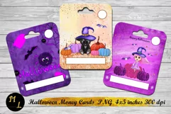 Halloween Money Cards png design,Money Holder Printable Product Image 1