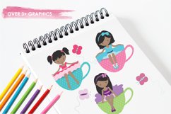 Tea Tot Girls graphics and illustrations Product Image 3