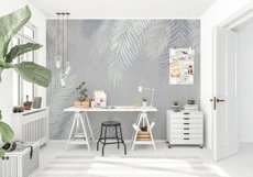 Wall mockup - Wallpaper mockup - Home office - Workspace Product Image 9