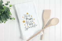 This is my Year to Sparkle SVG Cut File - New Years SVG File Product Image 2